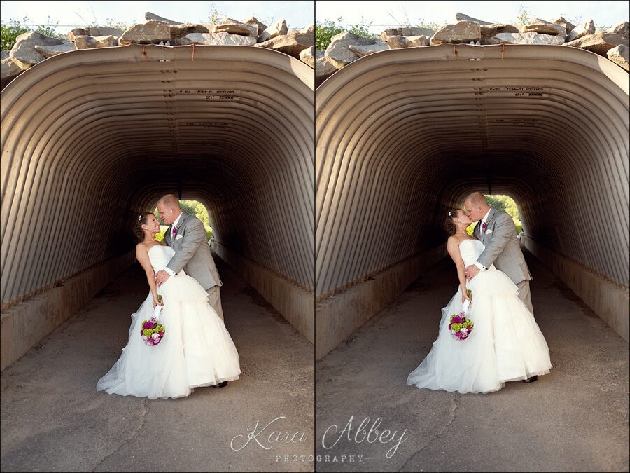 Bride and Groom Portrait The Links at Hiawatha Landing Apalachin NY The Tunnel Bride and Groom Portrait The Links at Hiawatha Landing Apalachin NY The Tunnel
