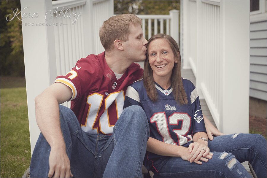 Engagement Photography Photos Vestal NY First Home Football