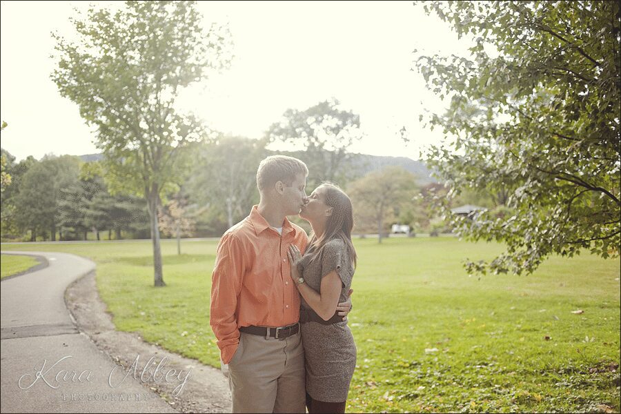 Engagement Photography Photos Binghamton NY Otsiningo Park