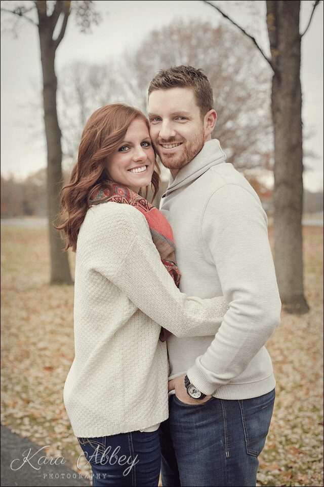 Otsiningo Park Binghamton NY Fall Engagement Photography
