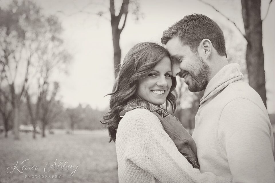 Otsiningo Park Binghamton NY Fall Engagement Photography