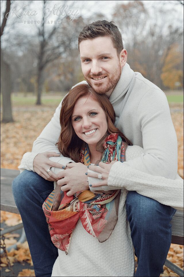 Otsiningo Park Binghamton NY Fall Engagement Photography