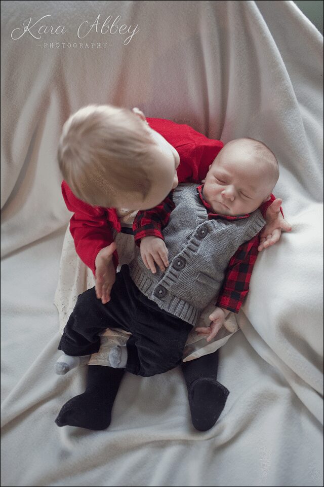 toddler newborn photography brother sister smile family horseheads, NY