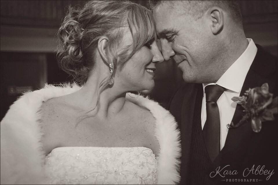 New Years Eve Wedding Photography Bride and Groom Portrait Waverly, NY
