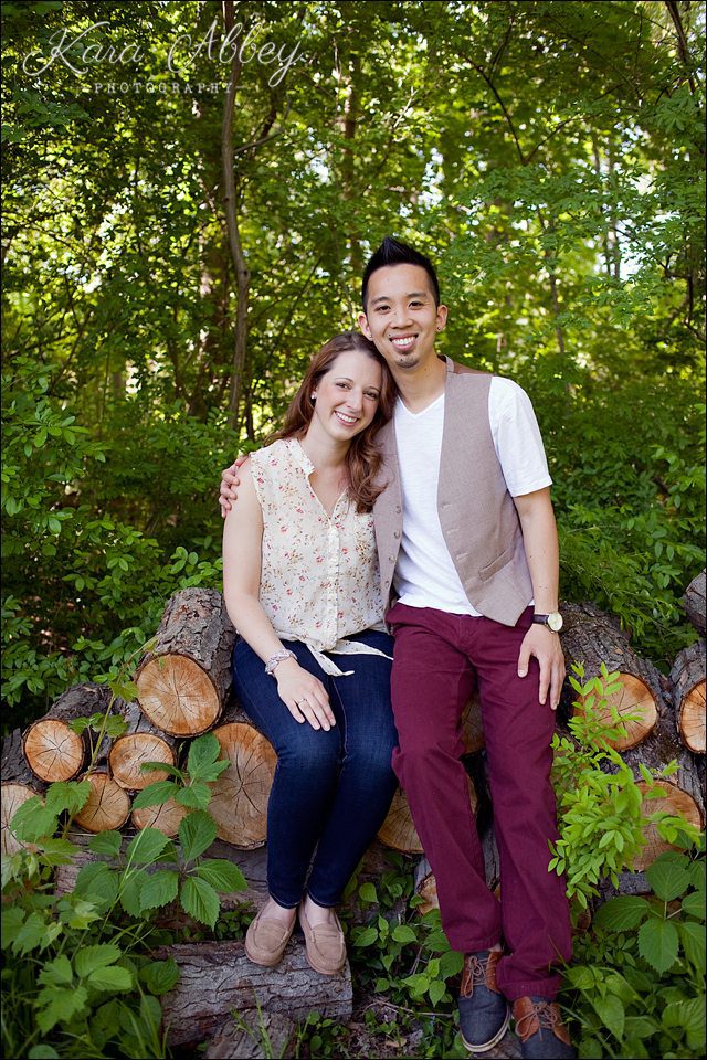 Engagement Wedding Photography Summer Outdoors Elmira NY