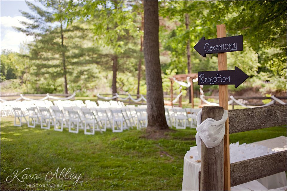 wedding photography ceremony reception sign nichols ny