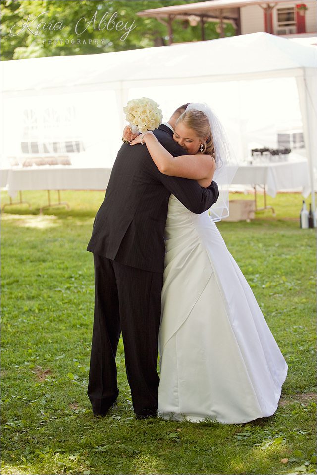 wedding photography ceremony nichols ny