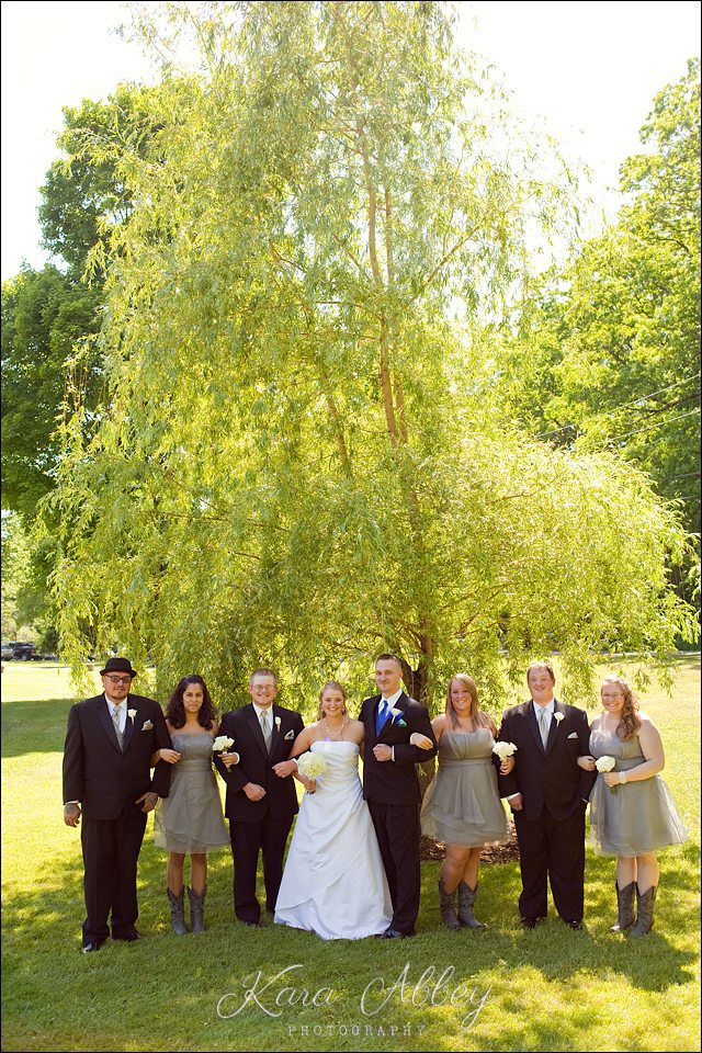 wedding photography bride groom formal portrait nichols ny bridal party