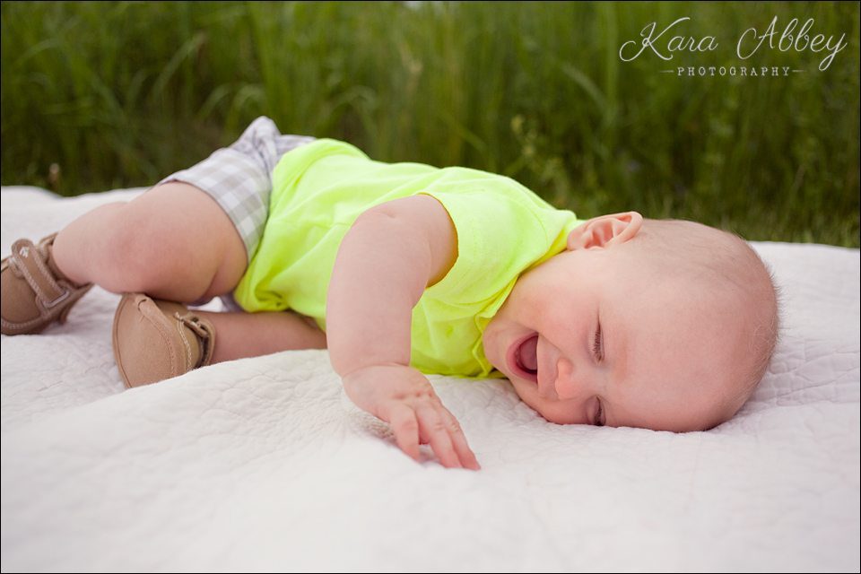 family photography tanglewood elmira ny laughing baby