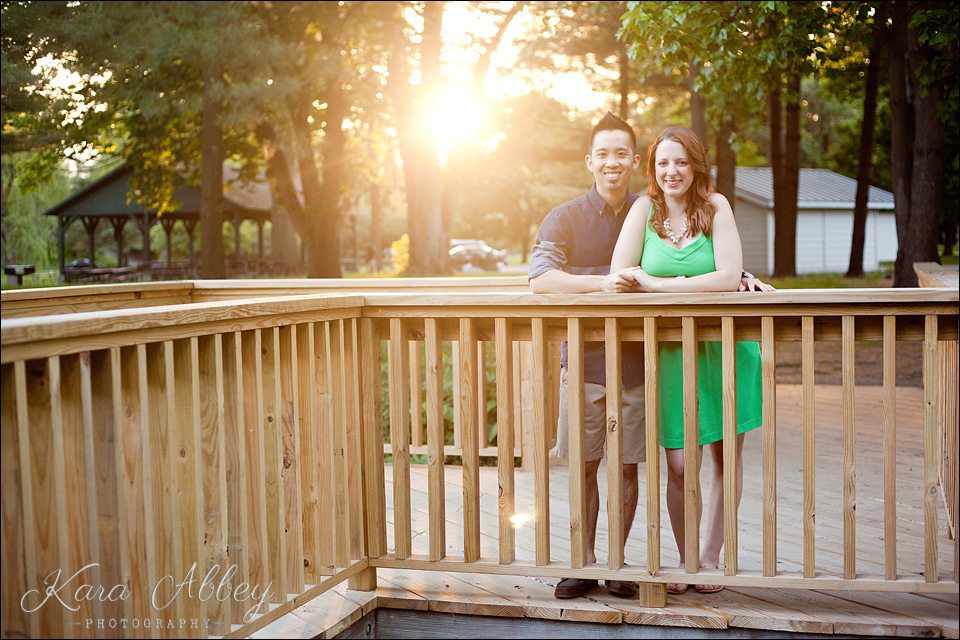 Engagement Wedding Photography Summer Outdoors Corning NY