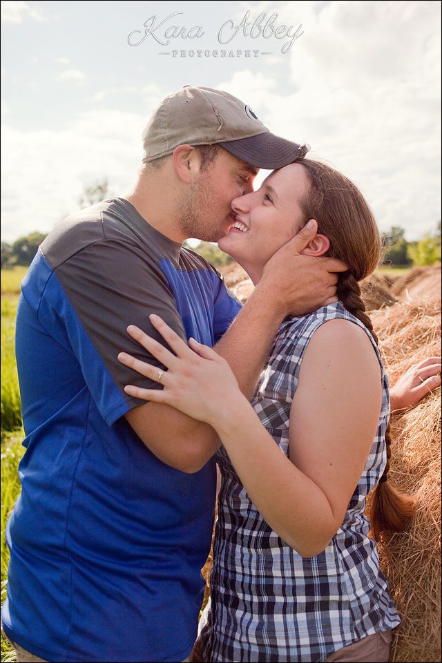 engagement photography wysox pa outdoors woods farm love