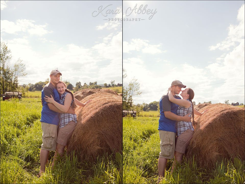 engagement photography wysox pa outdoors woods farm love