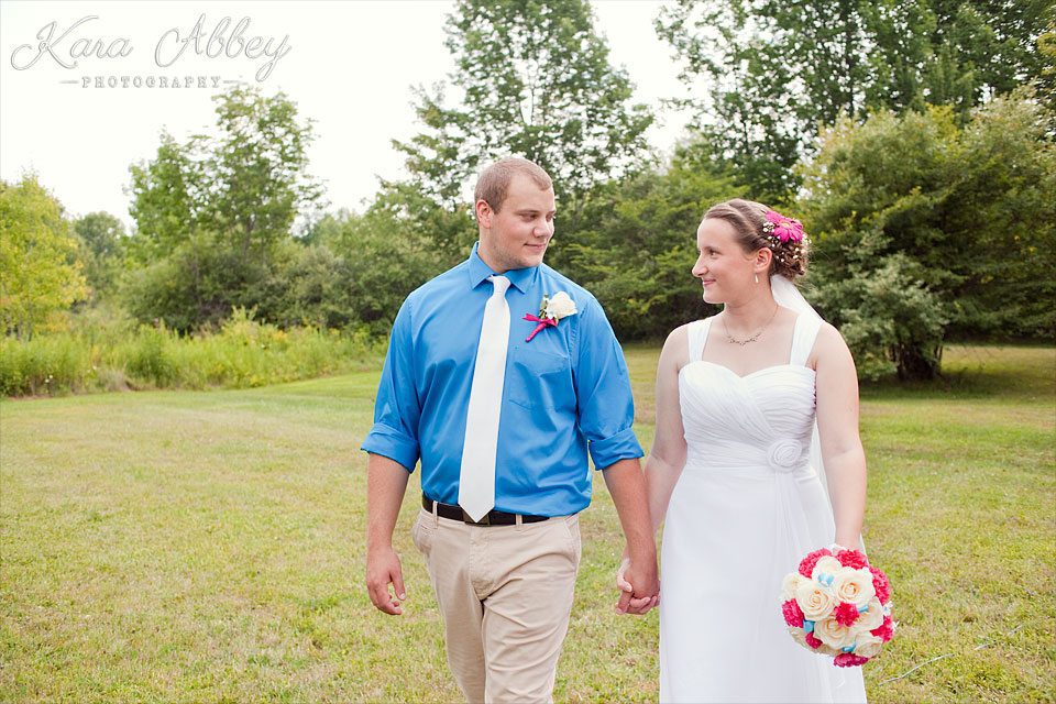 wedding photography outdoor bride groom wyalusing pa