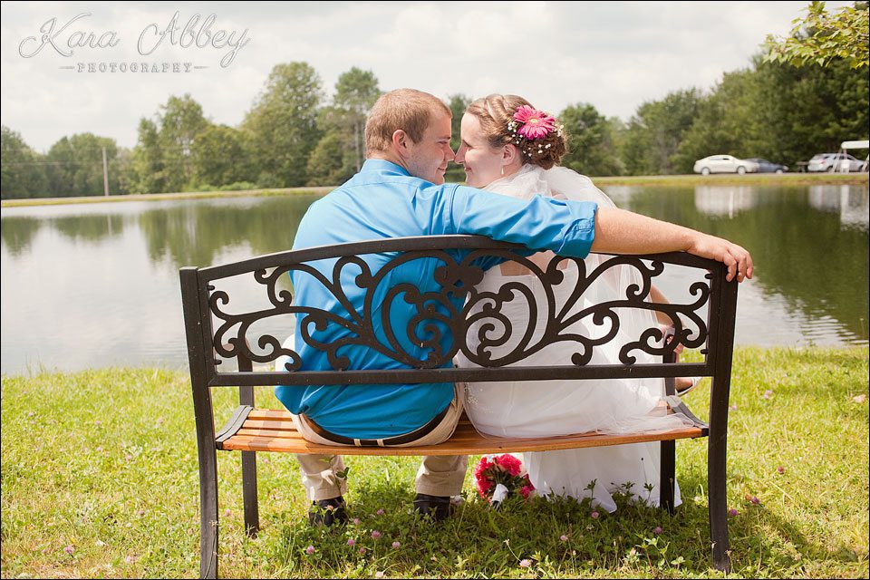 wedding photography outdoor bride groom wyalusing pa