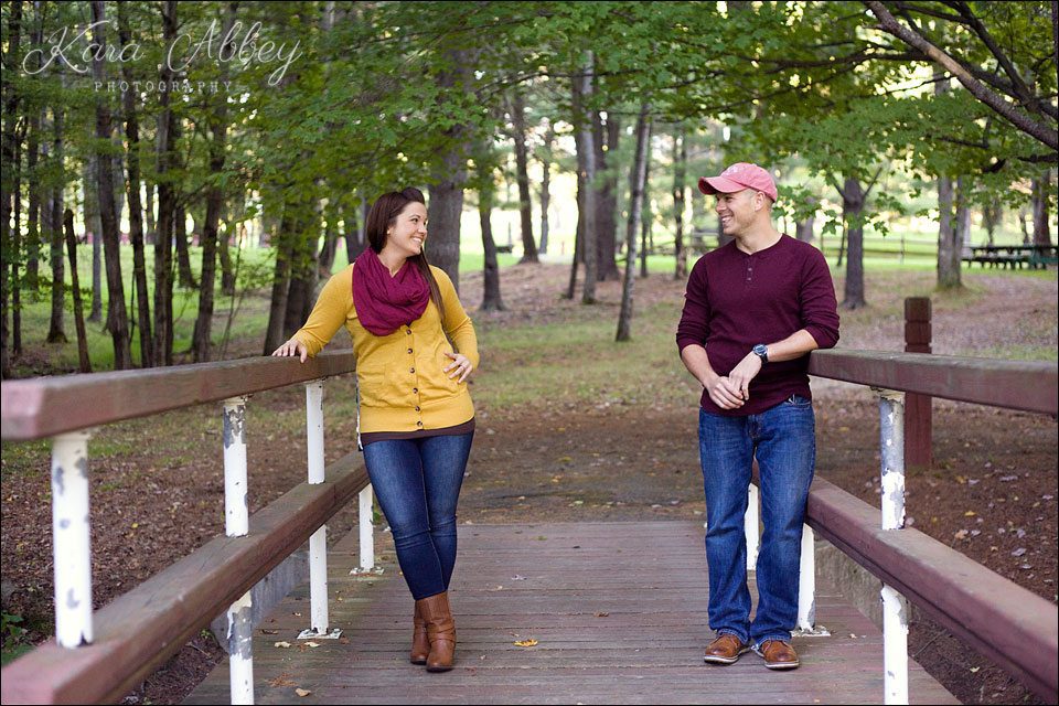 Engagement Photographer Photography Park Station Erin NY Fall Autumn Love Photos