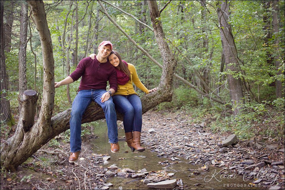 Engagement Photographer Photography Park Station Erin NY Fall Autumn Love Photos