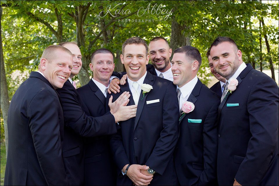 Binghamton NY Wedding Photography Groomsmen Groom