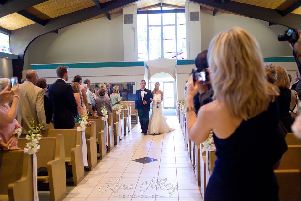 Binghamton NY Wedding Photography Church Ceremony Mr Mrs Bride Groom