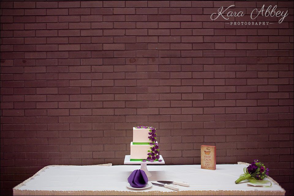 wedding day photography Endicott NY The McKinley Banquet Facility Cake