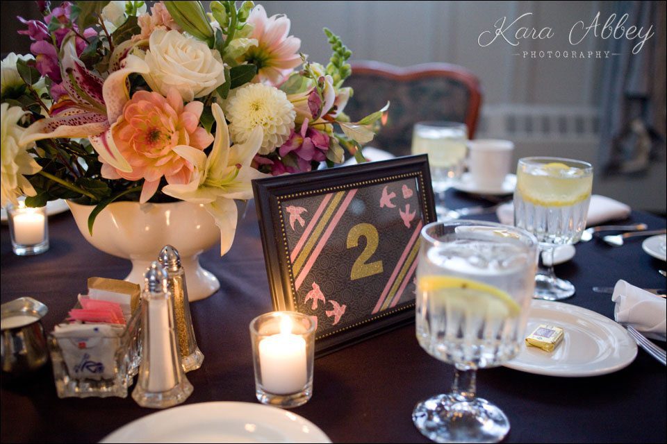 wedding day photography details table number flowers binghamton club ny