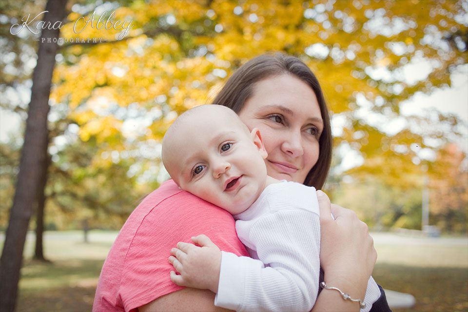Family Photography Round Top Park Athens Sayre PA Fall Portrait Baby Mama Love