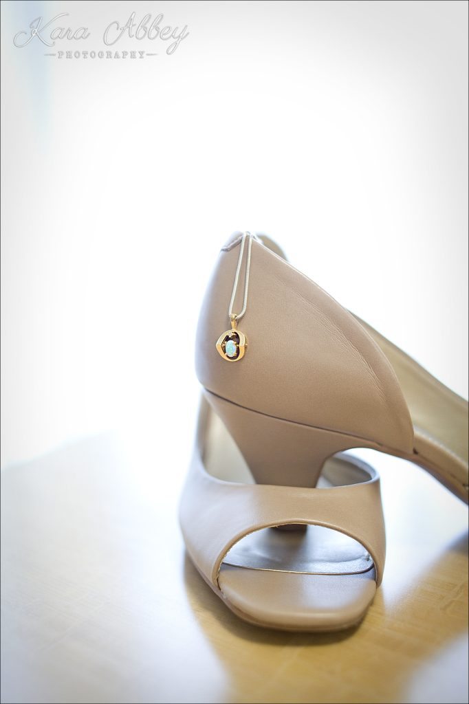 Tunkhannock Wedding Photography Hampton Inn Bride Bridesmaids Getting Ready Shoes Heels Jewelry Prep