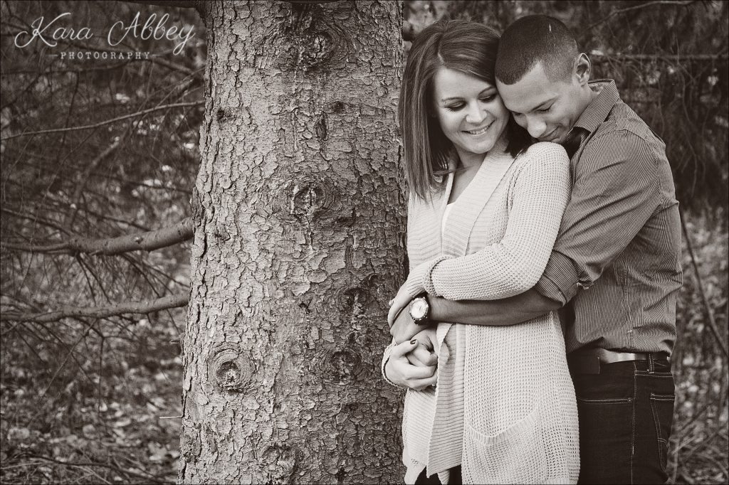 Wedding Engagement Photographer Binghamton NY Pittsburgh PA College Campus Fall