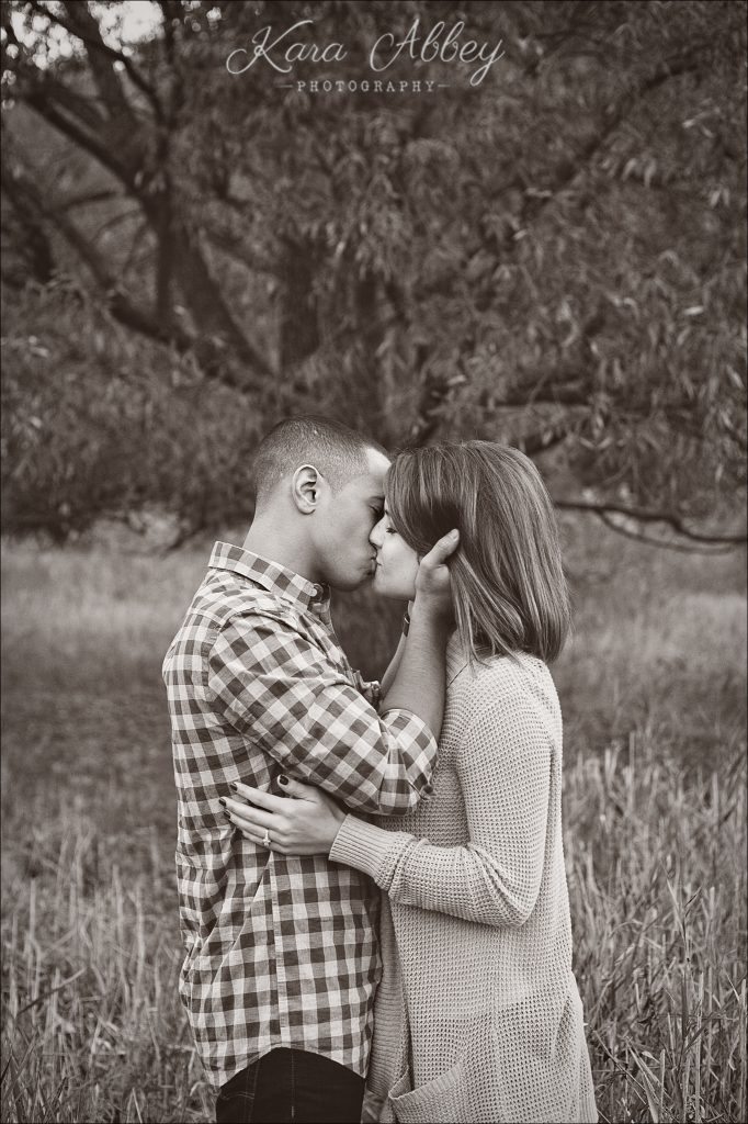 Wedding Engagement Photographer Binghamton NY Pittsburgh PA College Campus Fall