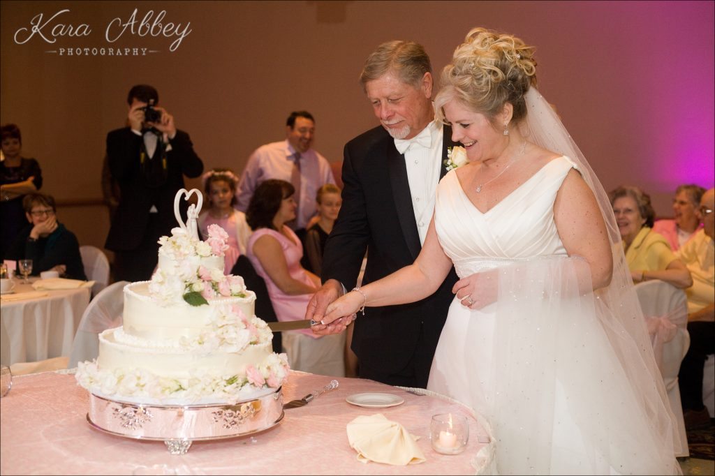 Wedding Photography Owego NY Irwin PA Greensburg PA Monroeville PA Pittsburg PA Treadway Inn bride groom cut the cake