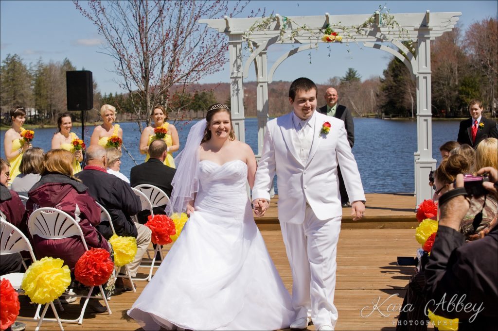 wedding photography photographer rome, pa irwin, pa groom ceremony pine cradle lake venue