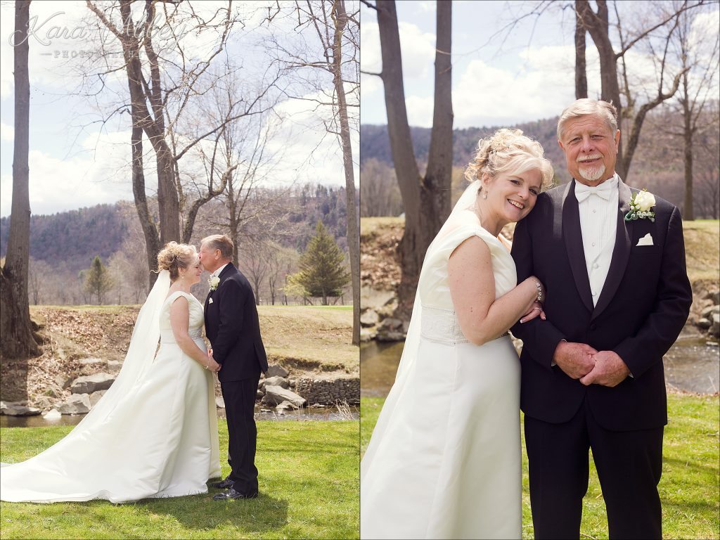 Wedding Photography Owego NY Irwin PA Greensburg PA Monroeville PA Pittsburg PA bride groom formal portrait cathedral veil kiss