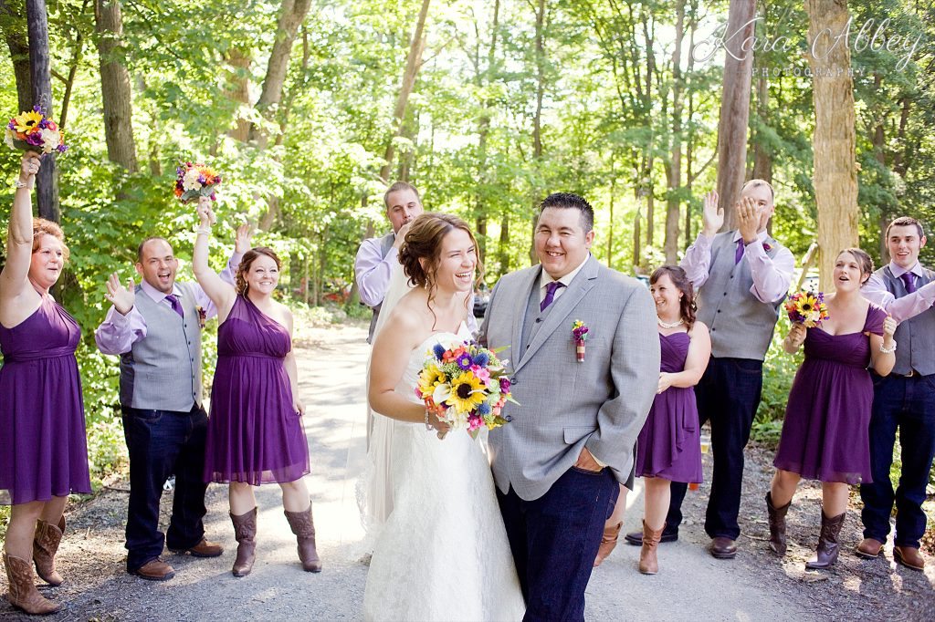 wedding photography Irwin, PA Pittsburgh, PA Towanda, PA Shoresbrook Inn bride groom bridal party laugh