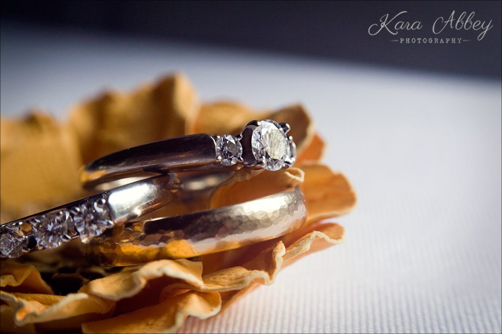 wedding photography Irwin, PA Pittsburgh, PA Towanda, PA Shoresbrook Inn rings