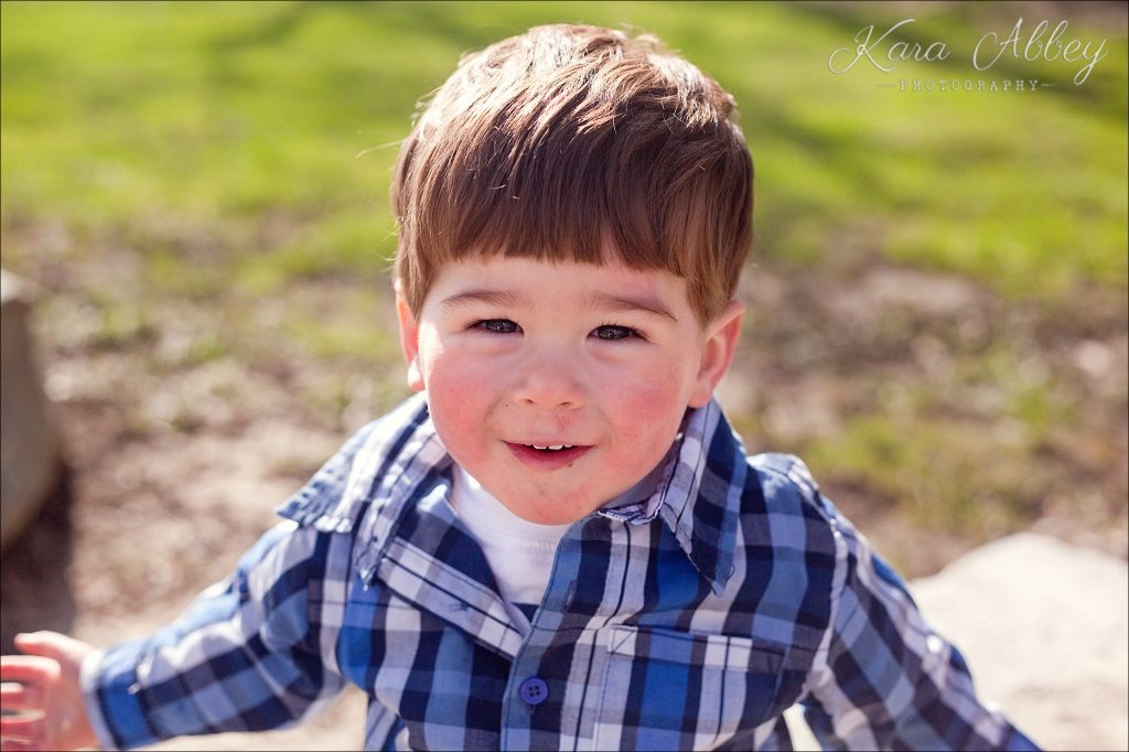 Outdoor Spring Family Photographer Little Boy Kara Abbey Photography Irwin, PA Pittsburgh, PA Monroeville, PA Greensburg, PA