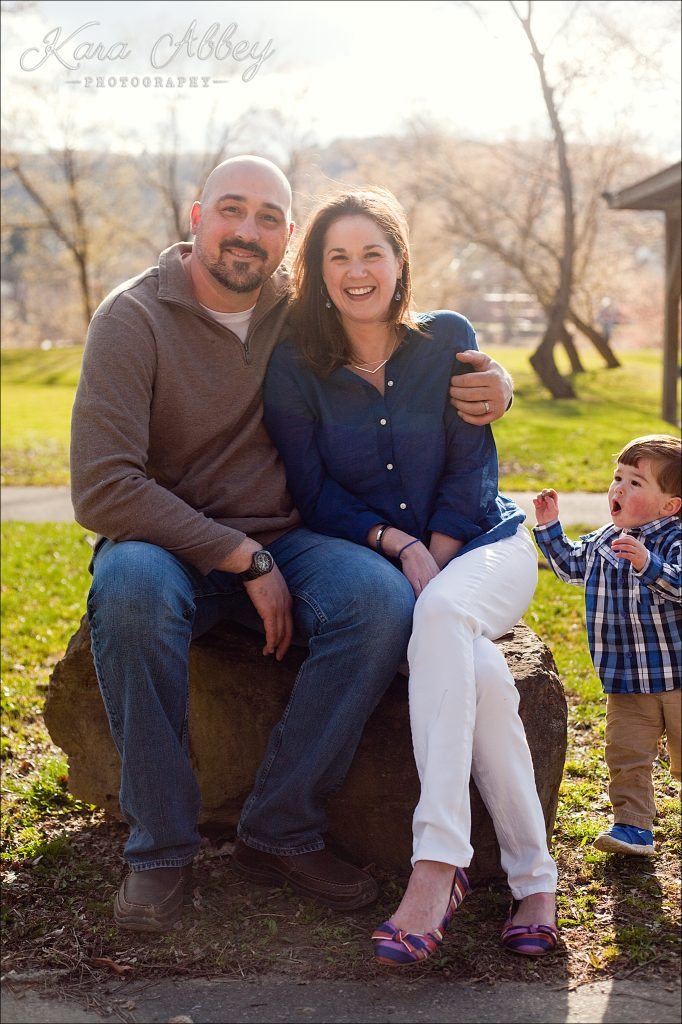 Outdoor Spring Family Photographer Little Boy Kara Abbey Photography Irwin, PA Pittsburgh, PA Monroeville, PA Greensburg, PA