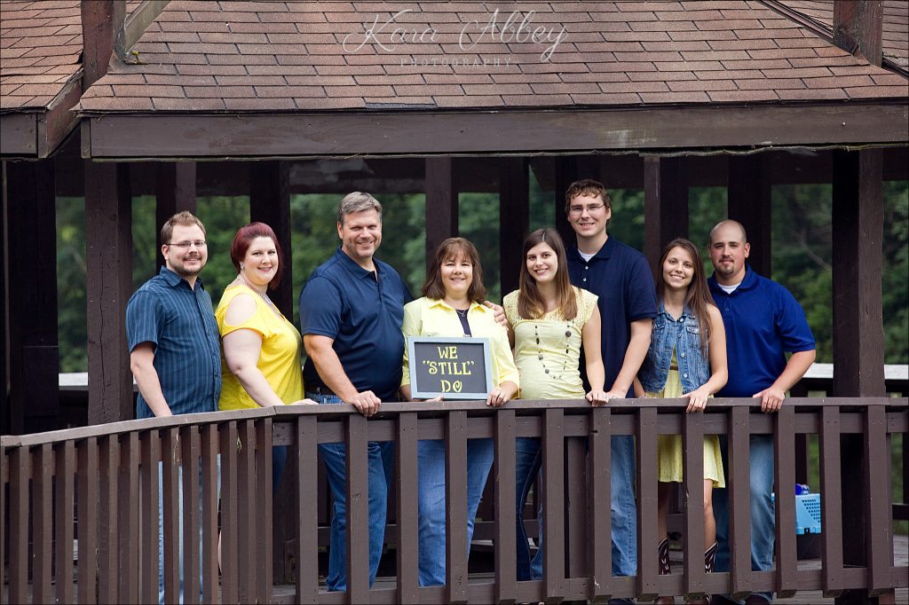 Family Portrait Photography Twin Lakes Park Greensburg, PA We Still Do