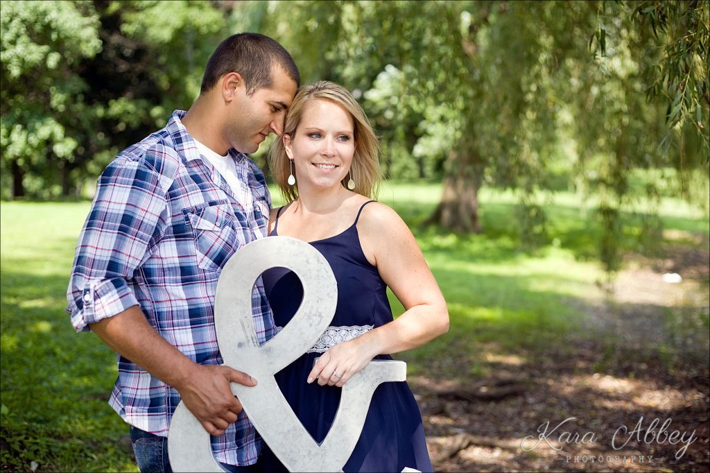 Outdoor Wedding and Engagement Photographer Ostiningo Park Binghamton NY Willow Trees with Ampersand 