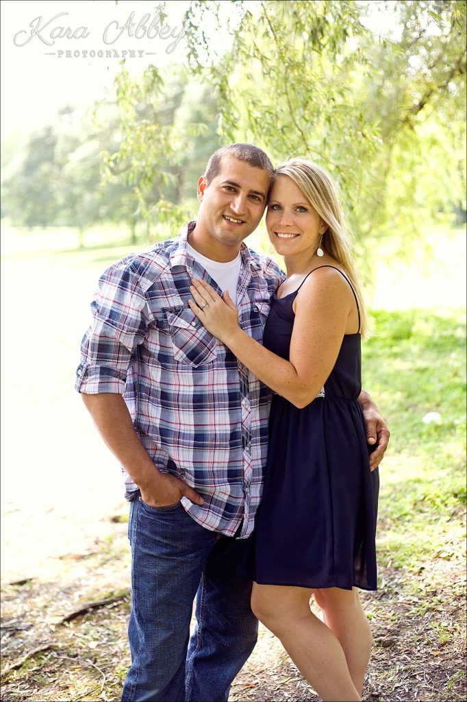 Outdoor Wedding and Engagement Photographer Ostiningo Park Binghamton NY Willow Trees