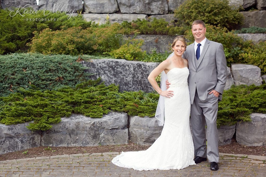 Wedding Photography at the Corning Country Club in Corning, NY Bride and Groom Portrait