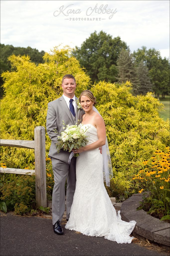 Wedding Photography at the Corning Country Club in Corning, NY Bride and Groom Portrait