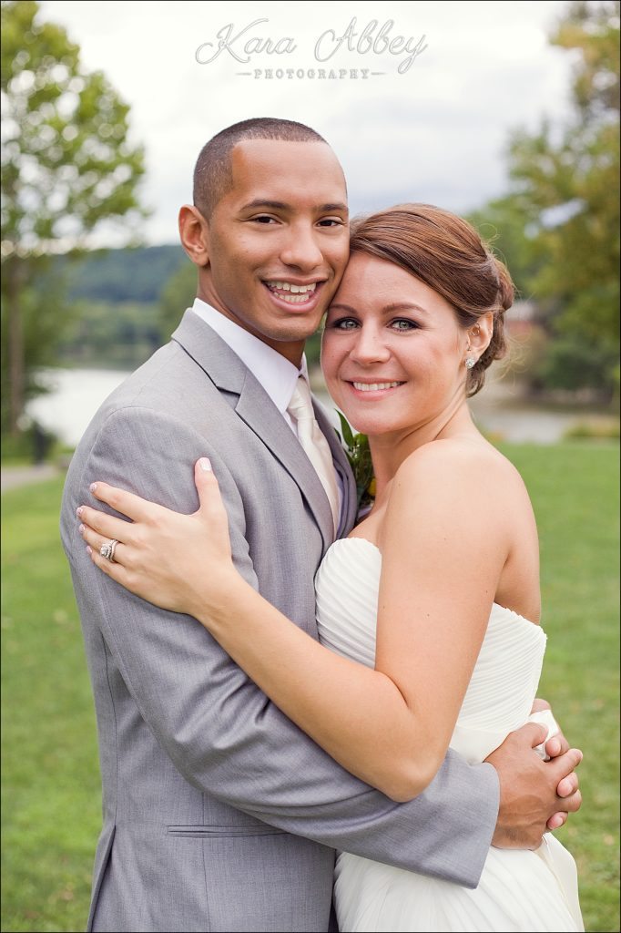 Binghamton, NY, Wedding Photography Confluence Park Formal Portraits Bride Groom Grey Yellow