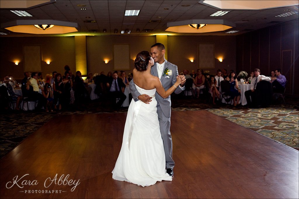 Binghamton, NY, Wedding Photography Holiday Inn Reception First Dance