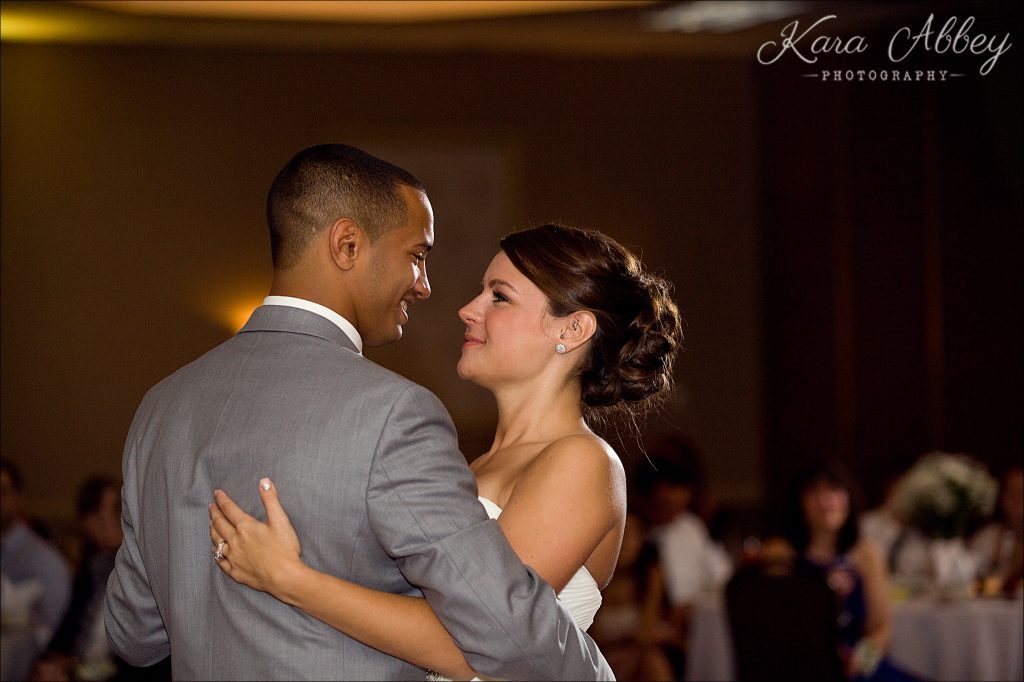 Binghamton, NY, Wedding Photography Holiday Inn Reception First Dance