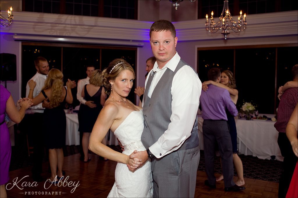 Wedding Photography at the Corning Country Club in Corning, NY Reception Dance Bulldog Sounds