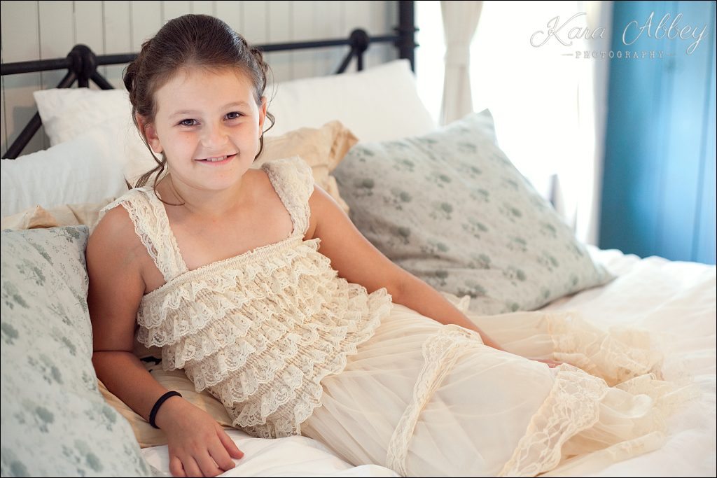 Rustic Country Wedding Photography Shoresbrook Inn Towanda, PA Jr. Bridesmaid Getting Ready 