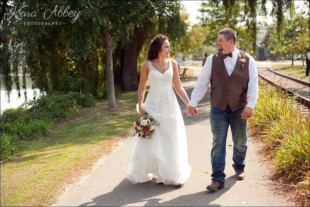 Rustic Country Wedding Photography Merrill Parkway Towanda, PA Bride and Groom Formal Portrait
