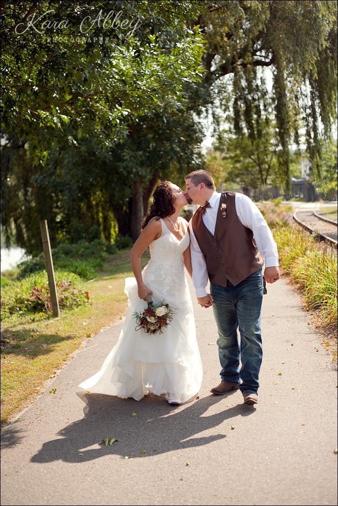 Rustic Country Wedding Photography Merrill Parkway Towanda, PA Bride and Groom Formal Portrait