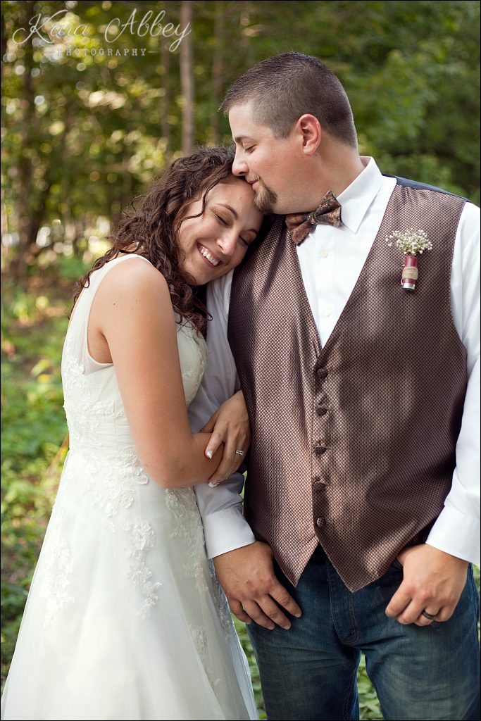 Rustic Country Wedding Photography Shoresbrook Inn Towanda, PA Bride and Groom Formal Portrait
