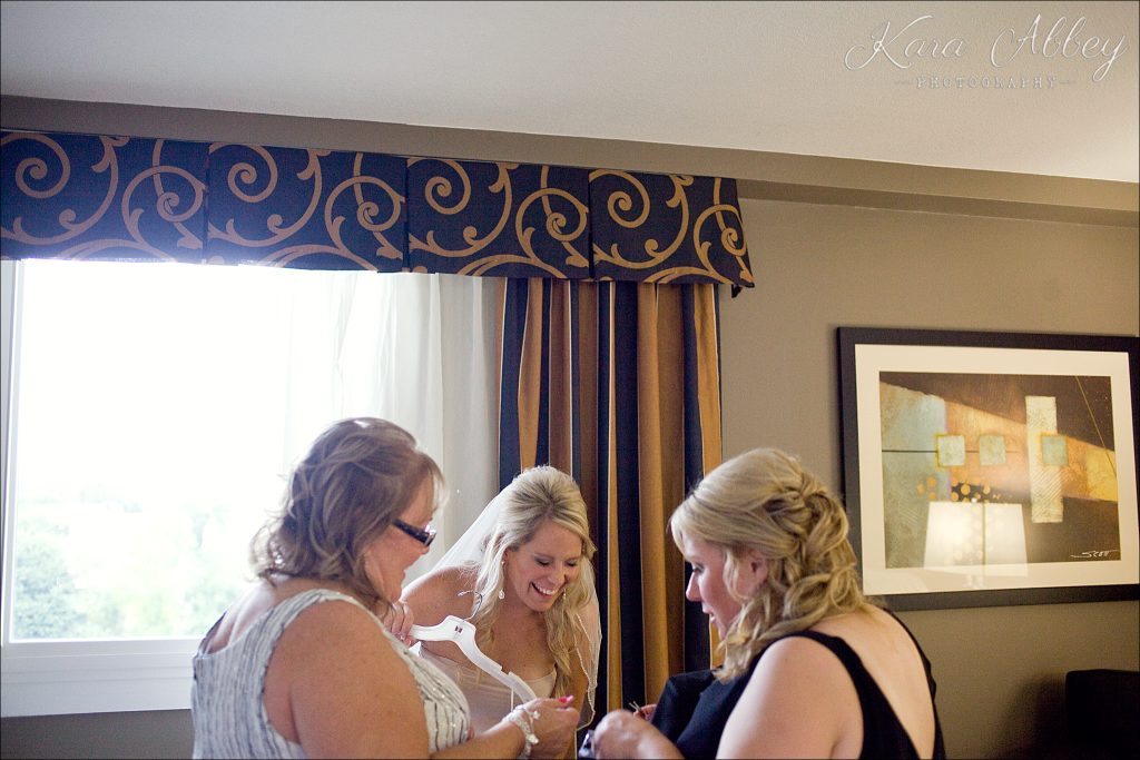 Elegant Wedding Photography Binghamton NY Getting Ready Holiday Inn Bridal Prep