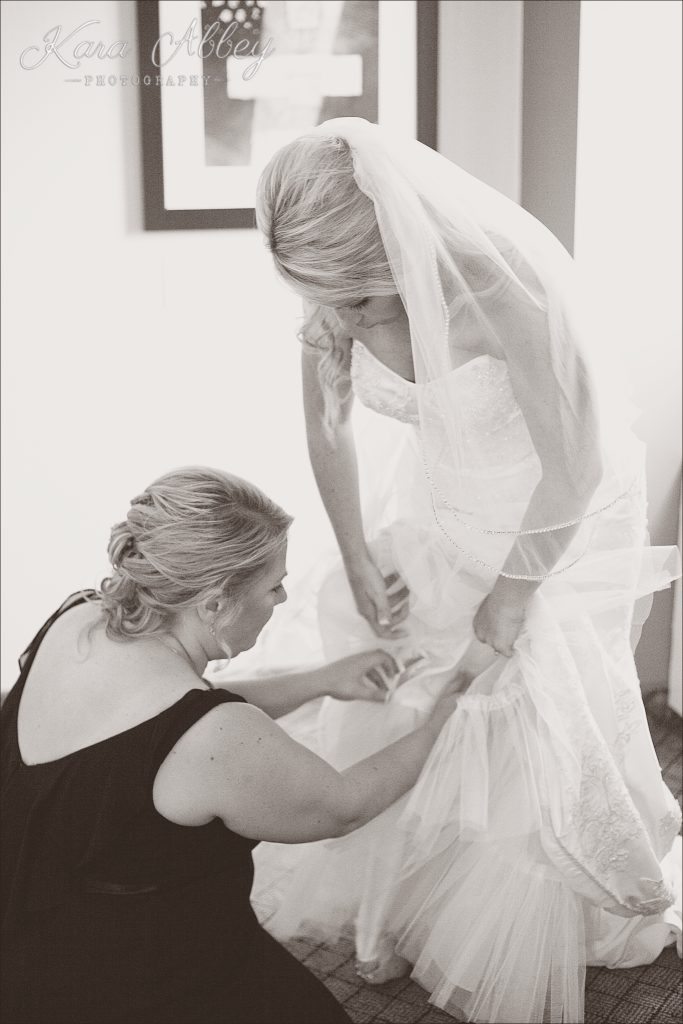 Elegant Wedding Photography Binghamton NY Getting Ready Holiday Inn Bridal Prep